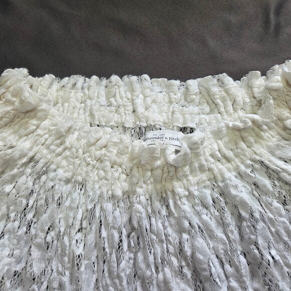 Abercrombie & Fitch woman's lacy top blouse size XS - Picture 8 of 9